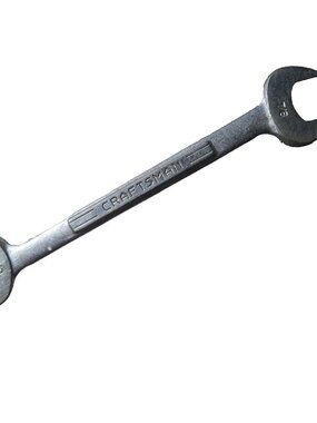 Craftsman 3/4'' X 7/8'' SAE Double Open End Wrench -V- 44584 FORGED USA Vintage